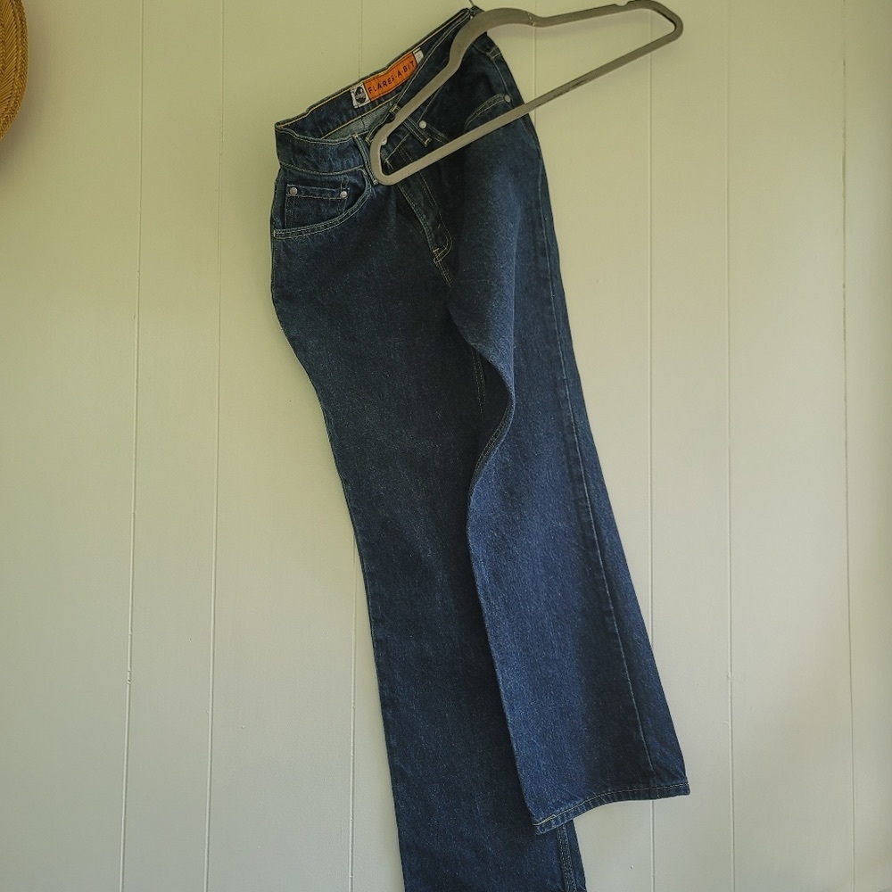 Silver Jeans Dark Blue Straight Leg Women's Jeans